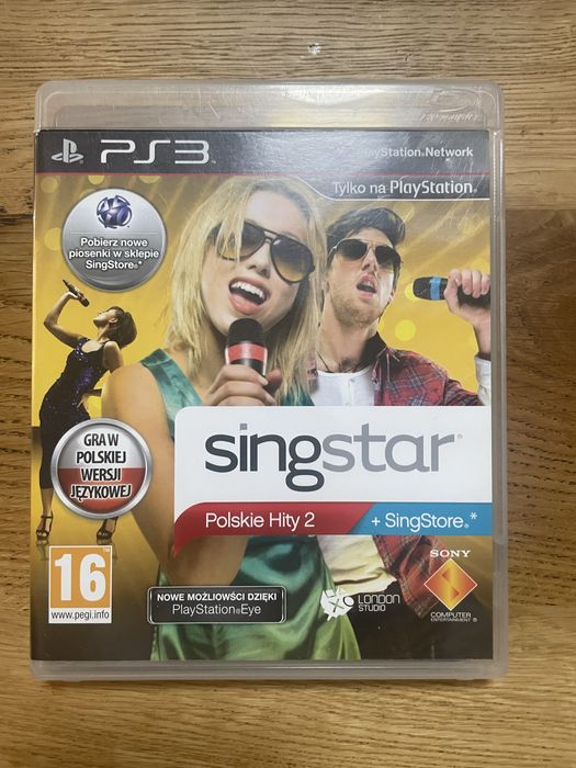 Gra na ps3 sing star 2
