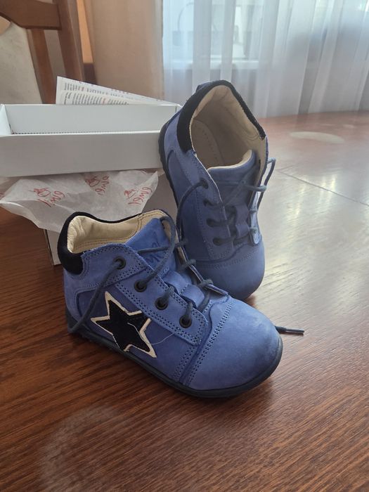Trzewiki EMEL ze skóry naturalnej roz.23