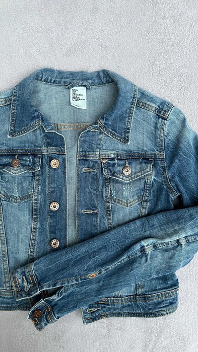 Kurtka katana jeans 34 denim jacket 2000s