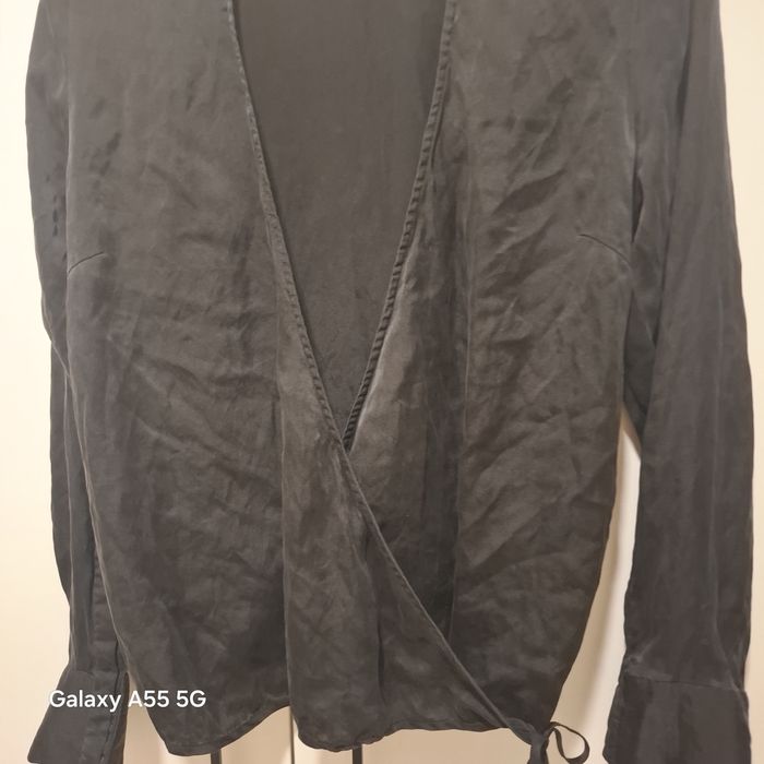 Koszula narzutka  elegancka czarna 36/38
