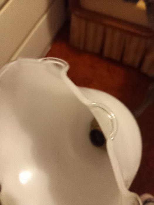 Candeeiro para tecto antigo impecável globos de vidro