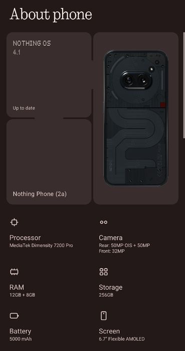 Nothing Phone 2a 256GB