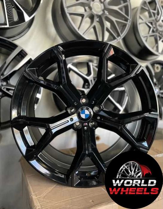 Диски R21 5x112 BMW G70 G12 G05 G07 G06 G30 G11 G01 різноширокі 741 стиль