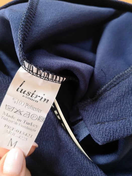 Spodnie damskie proste, szerokie, wysoki stan, miękkie /M/38/nowe