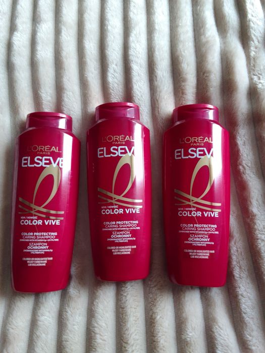 Szampony do włosów Loreal 3 sztuki