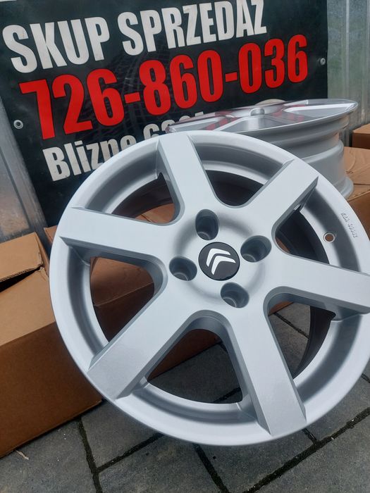 NOWE Alufelgi 16" 4x108 Citroen Berlingo C3 C4 C5 Tepee