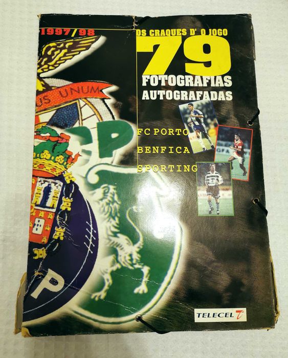 Postais Os Craques d'O Jogo Fotografias Autografadas Jornal O Jogo