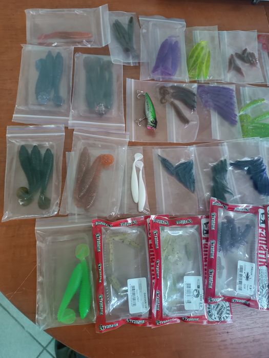 Fanatik, Flagman | Силікон на щуку/судака/окуня (70+ шт) — 600 грн