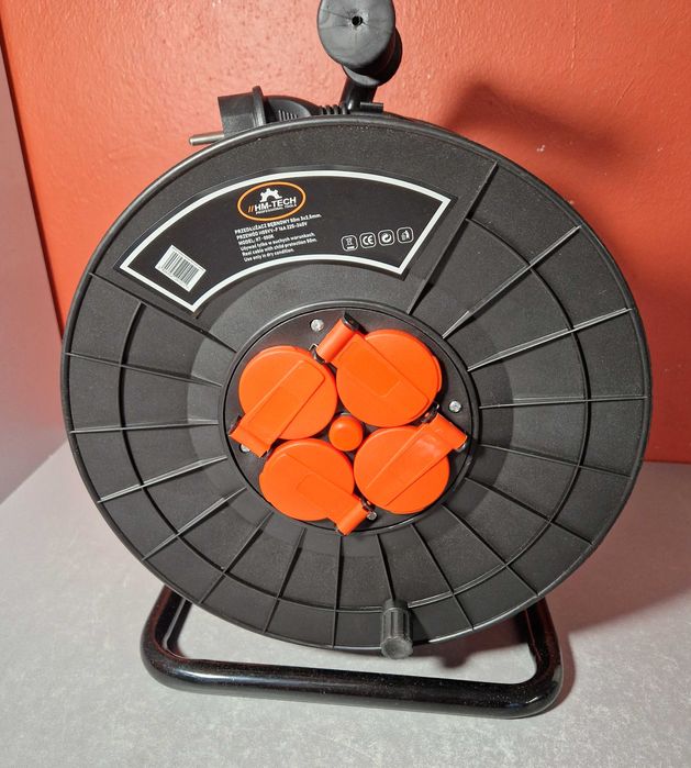 Przedłużacz bębnowy  4 GNIAZDA HM-TECH 50M 3X2,5MM