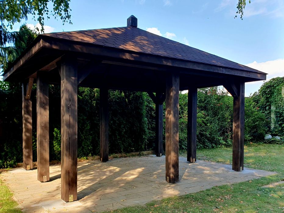 Altana,pergola zadaszenie tarasu-wiata.