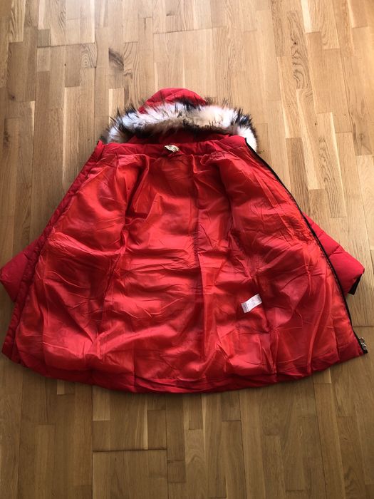 Зимова куртка для дівчинки 6-7 років зимняя куртка пуховик пальто плащ