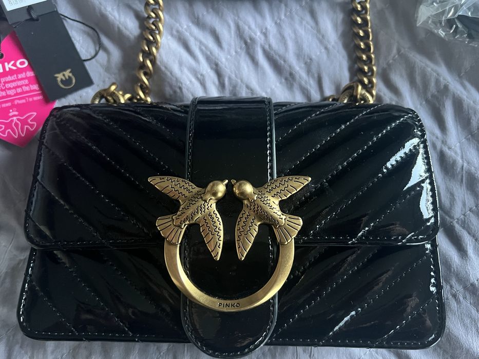Torebka lakierowana Pinko