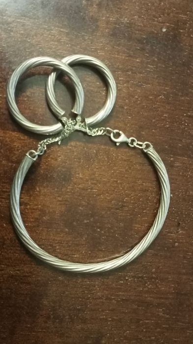 Браслети  срібні