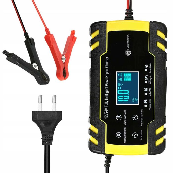 Ładowarka automatyczna, prostownik mikroprocesorowy  LTC 12V 6A LX1206