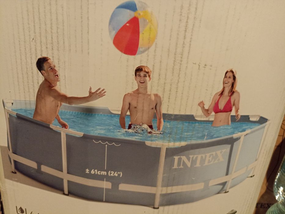 Basen INTEX 3 metry średnica, 76 wysokość