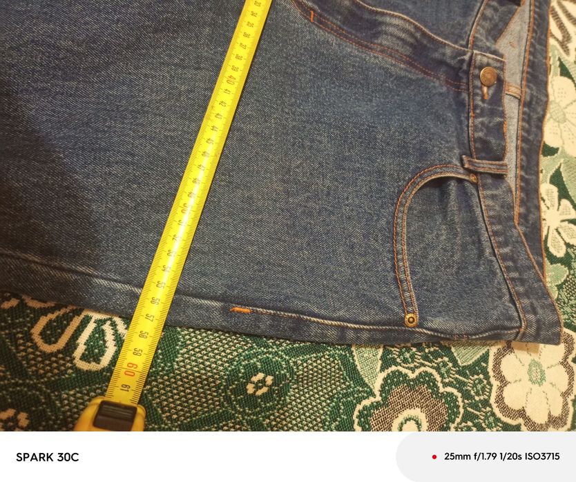 Джинсы мужские синие