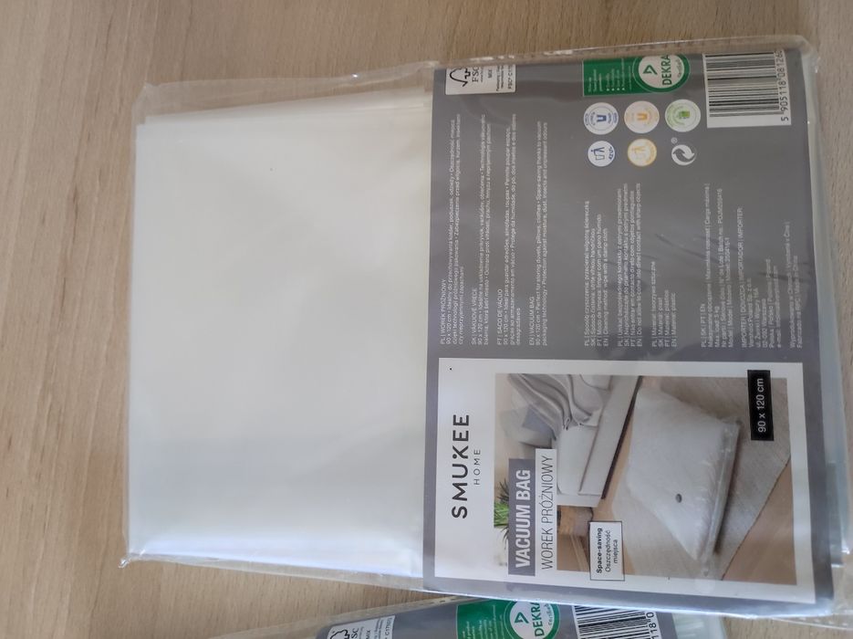Worki próżniowe 12*90, 2 szt