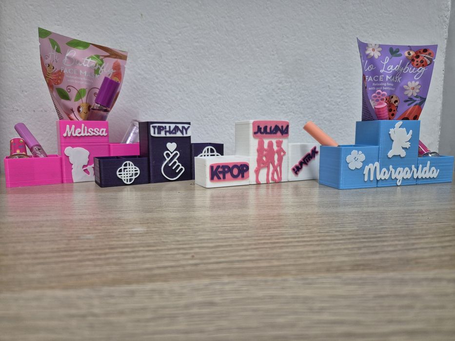 Cofrets de maquiagem e beleza personalizadas