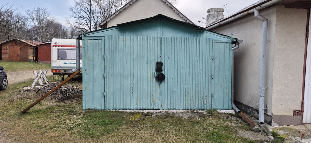 Металевий гараж, 4×5.5м, чудовий стан