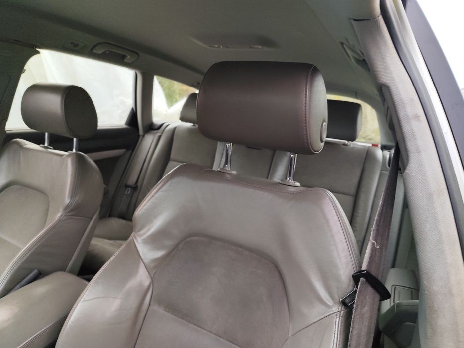 Audi A6 C6 kombi jasne beżowe skóry polskory fotel kierowcy kanapa