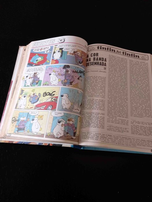 Tintin - Revistas em volumes encadernados - 15 - Ano 8 - 1º vol.