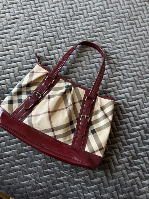 вінтажна сумка burberry nova check, вінтажний дизайн оригінал — zdjęcie 3