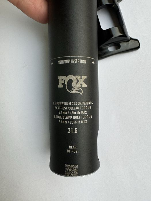 Espigao selim fox factory sl