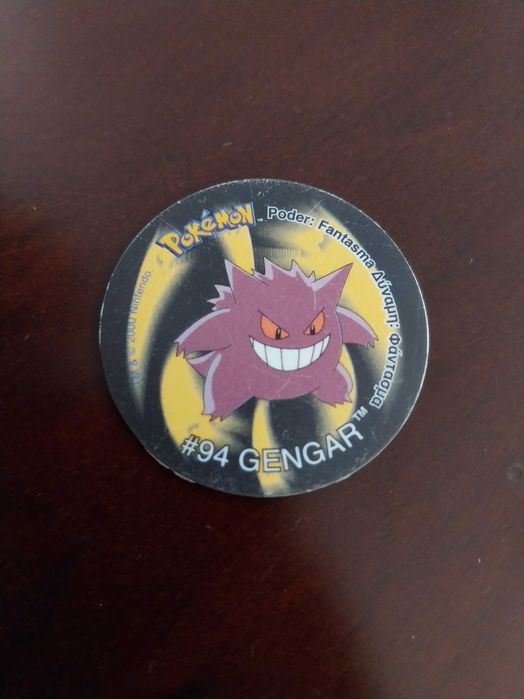Tazo Pokémon 2, 94 Gengar Nº110, vintage, raro