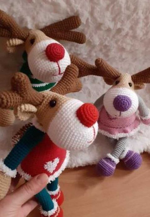 В'язані іграшки амігурумі hand made