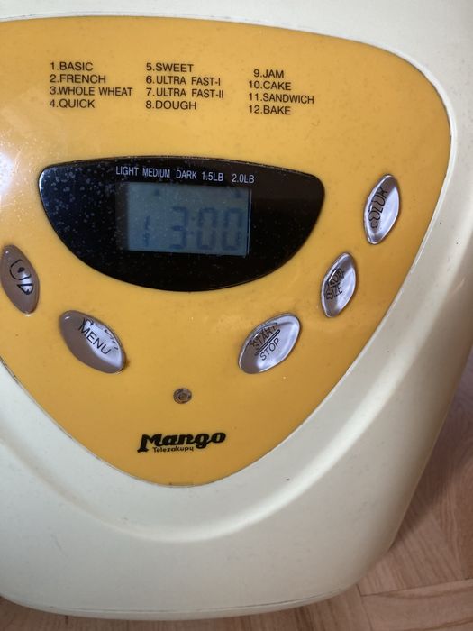 Maszyna robot do pieczenia chleba Mango