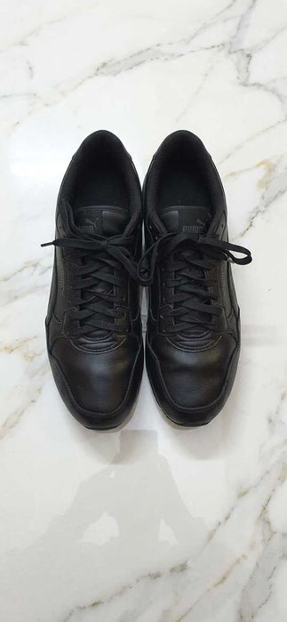 Мужские кожаные кроссовки Puma. Размер 44-44.5