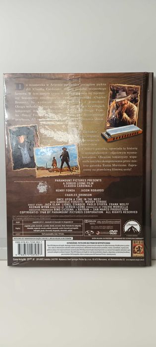 Pewnego razu na Dzikim Zachodzie DVD Nowy w folii