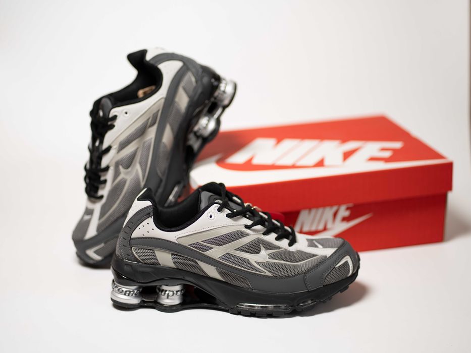 Мужские кроссовки Nike Shox Ride 2 Supreme (4 цвета) размеры 41-46 весна, лето Вьетнам