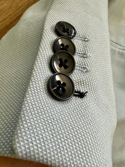 Błękitna marynarka Zara