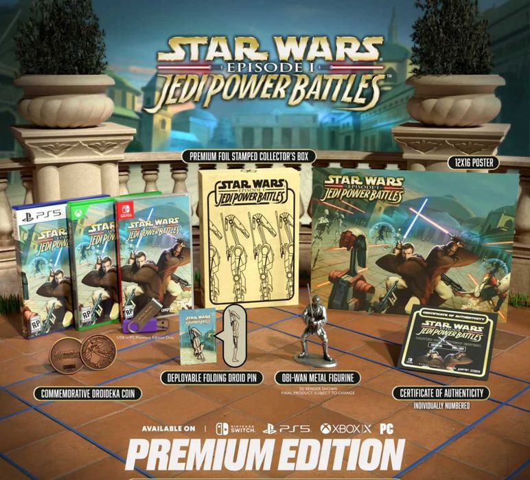 [PS5] Star Wars Episode I Jedi Power Battles Premium Edition