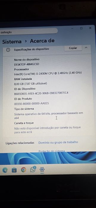 Portátil Dell Latitude E5430.