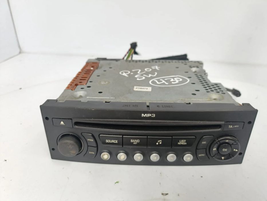 Rádio / auto-rádio PEUGEOT 207 SW (WK_)