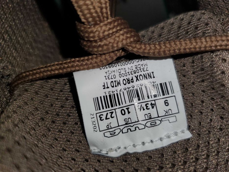 Ботинки тактические LOWA Innox PRO Mid TF Coyote OP. 42 43.5 45