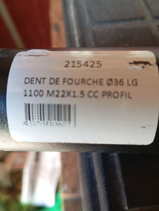 Bicos para forquilha frontal