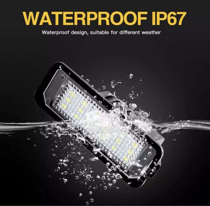 Подсветка номера LED VW golf 4 5 6 7 passat b6 CC