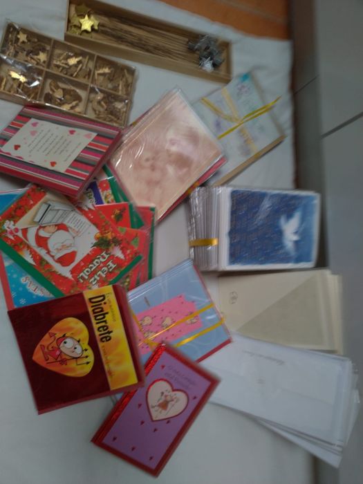 Postais variados desenhos.