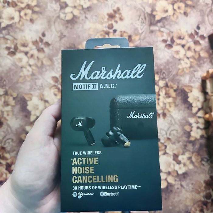 Навушники TWS Marshall Motif II A.N.C. Black