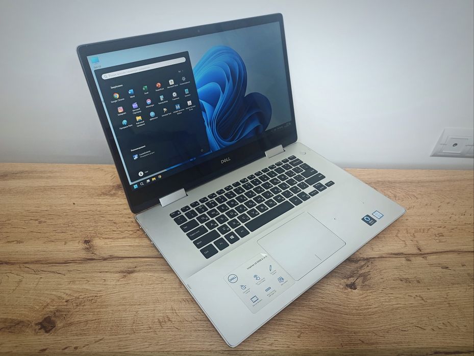 15'6 FHD IPS ноутбук трансформер Dell Inspiron 5582/i7-8565U/8GB DDR4