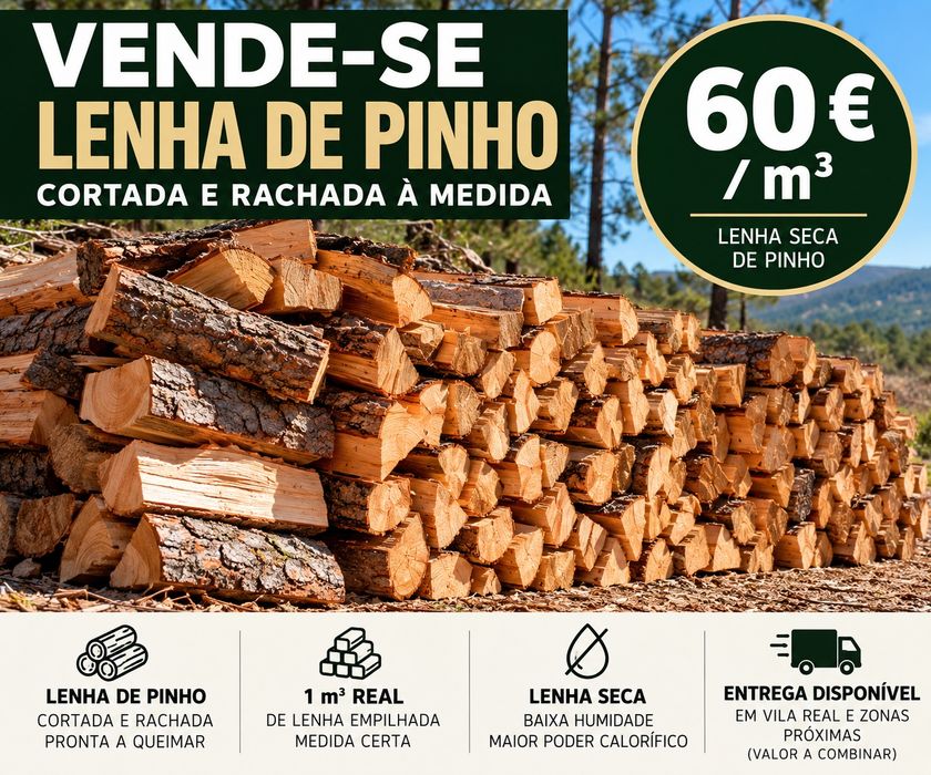 Lenha Pinho e modronho