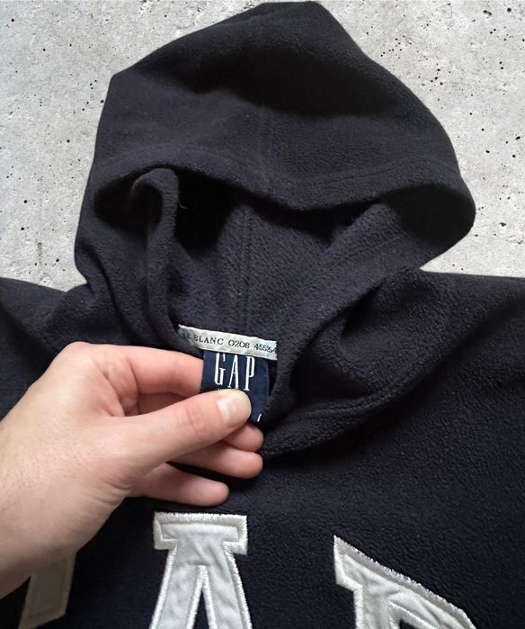Флісове худі GAP у темно-синьому кольорі кофта тепла