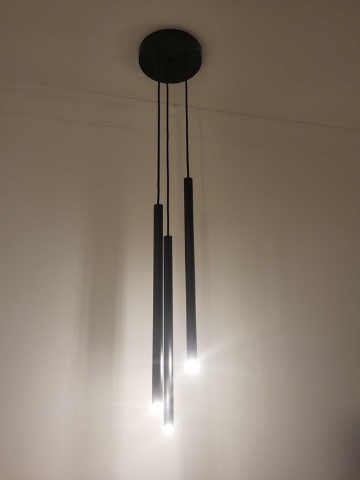 OKAZJA! Designerska lampa wisząca czarna, w super cenie!