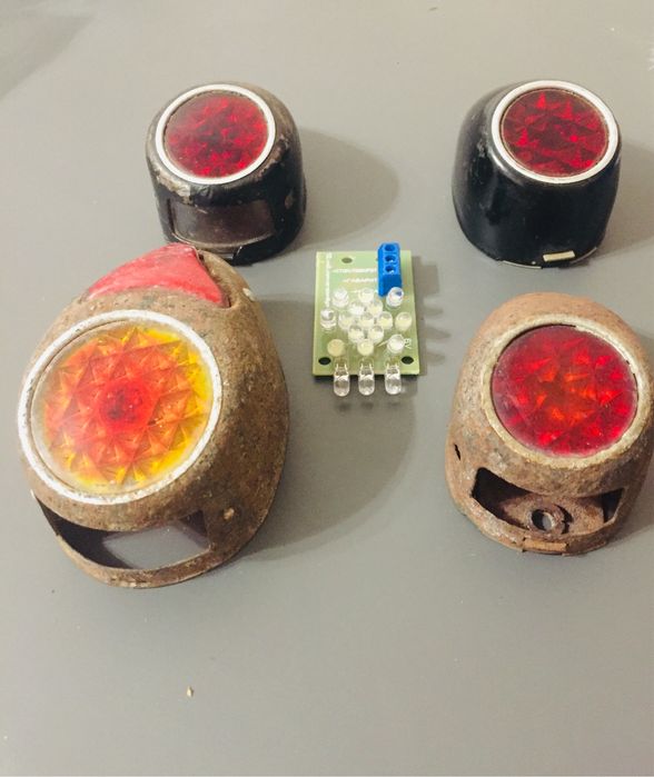 Фонарик ПФ 220 на платформе К-750,М72,BMW