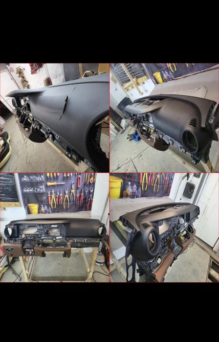 Реставрація, перетяжка панелей (торпедо) , перетяжка стелі , карт