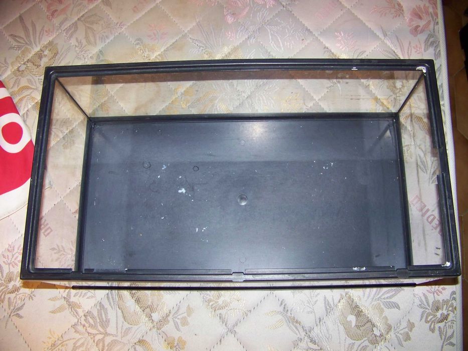 aquário tartarugeira 55 cm x 30 cm x 20 cm