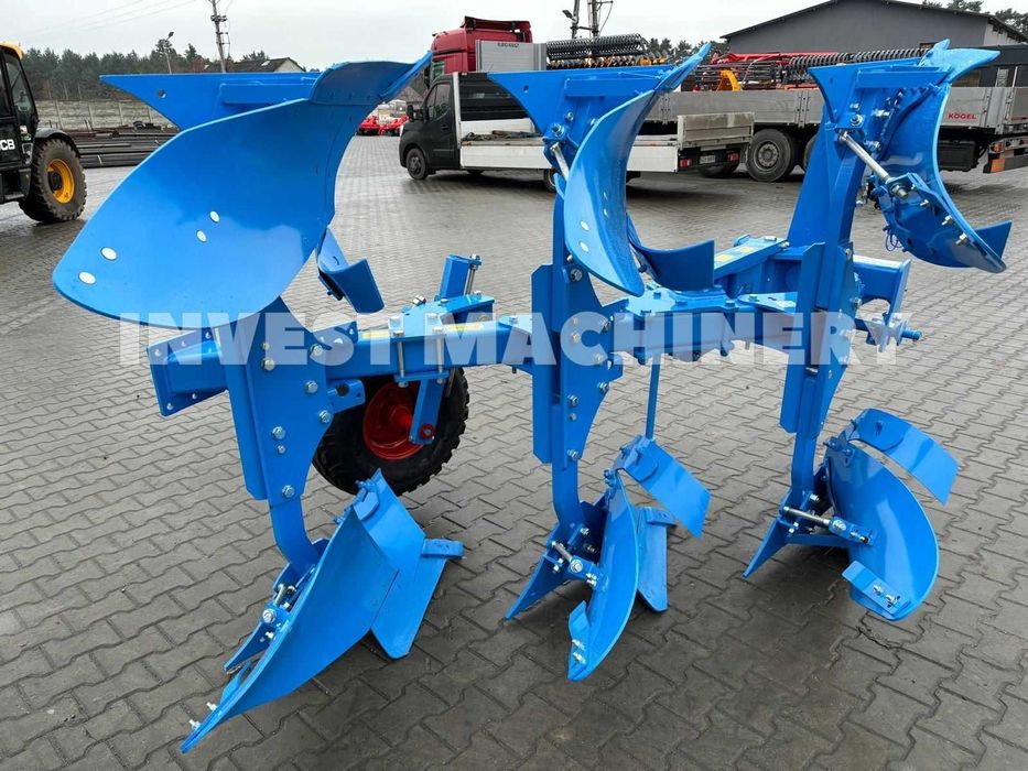 Pług obrotowy 3/4/5 skib EURO-MASZ kverneland 18'' lemiesz z dłutem !!